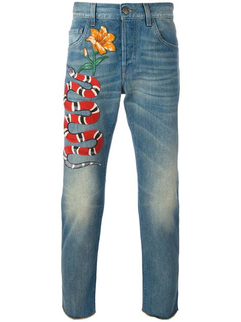 gucci jeans mens for sale|gucci denim jeans.